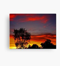 So Cal Winter Sky Canvas Print