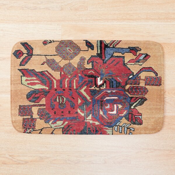 Item preview, Afshar Kerman South Persian Saddle Cover Print designed and sold by Vicky Brago-Mitchell®.