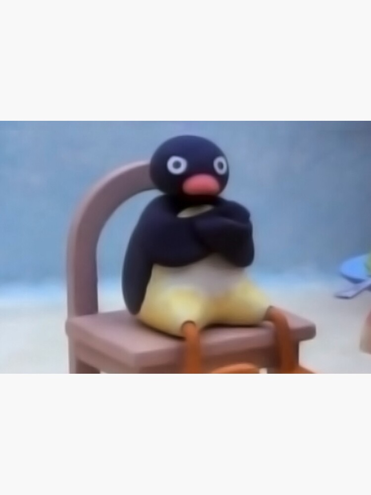 "Angry Pingu" Hardcover Journal by jandh Redbubble