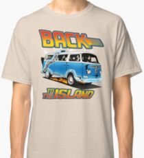 Back to the Island Lost And Back to the Future Spoof Classic T-Shirt
