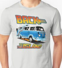 Back to the Island Lost And Back to the Future Spoof Unisex T-Shirt