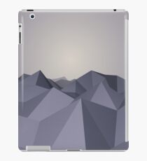 Polygon mountains iPad Case/Skin