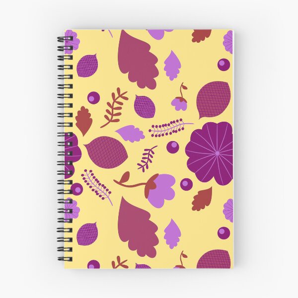 Item preview, Flower Pattern (purple and yellow) designed and sold by Stephanie Hardy.