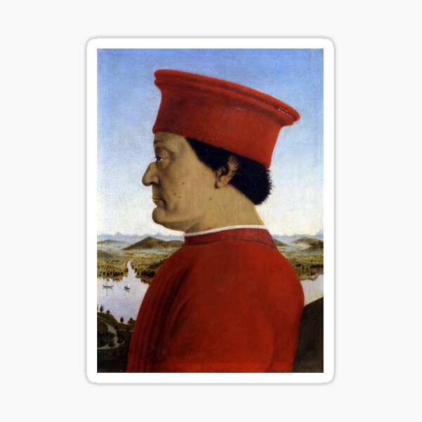 Item preview, Duke of Urbino - Piero della Francesca - c1470 designed and sold by CrankyOldDude.