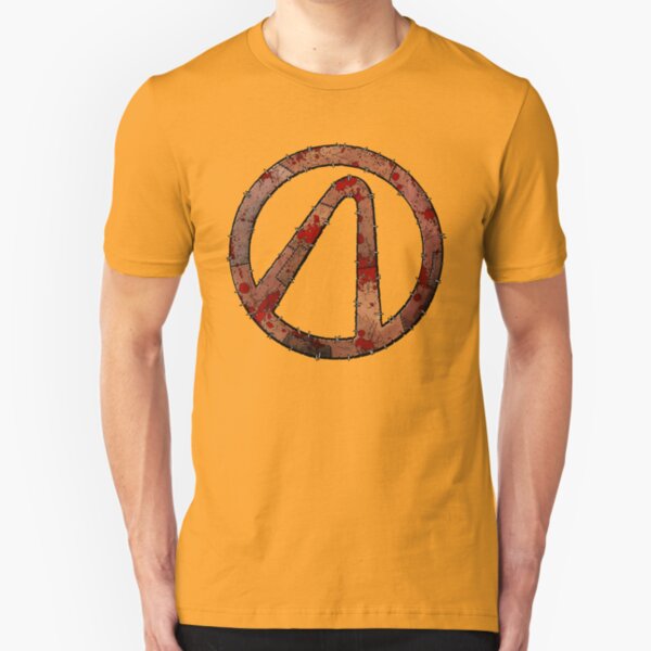 Vault Symbol Stitched Psycho - Borderlands Slim Fit T-Shirt