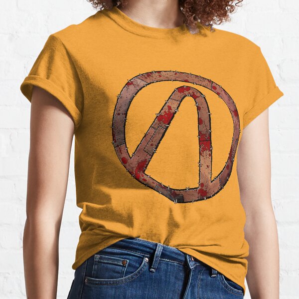 Vault Symbol Stitched Psycho - Borderlands Classic T-Shirt