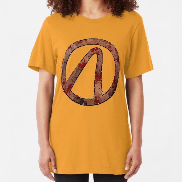 Vault Symbol Stitched Psycho - Borderlands Slim Fit T-Shirt