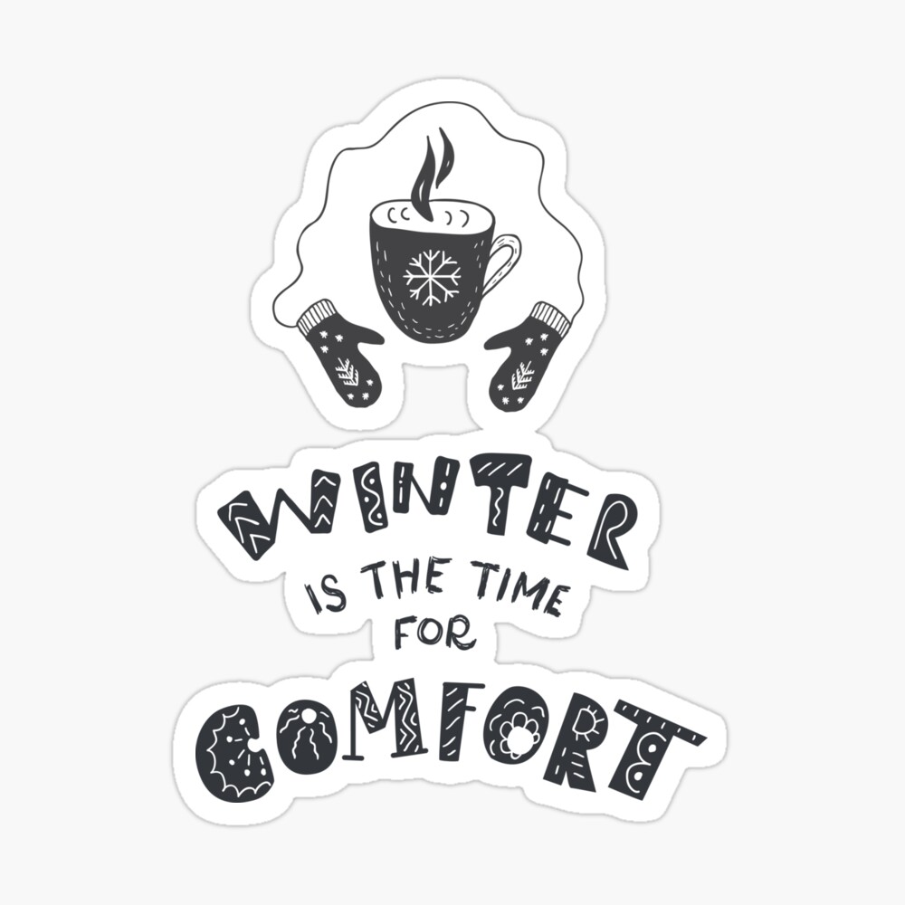 Cute Winter Quotes Poster By Flenny Redbubble