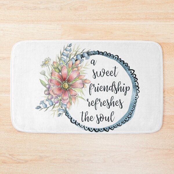 Item preview, a sweet friendship refreshes the soul designed and sold by agrlandherfeels.