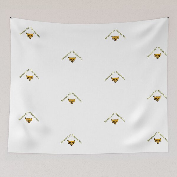 Item preview, Sphinx Cat Knows All designed and sold by OrangeSwirly.