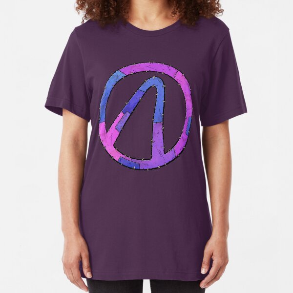 Vault Symbol Stitched Eridium - Borderlands Slim Fit T-Shirt