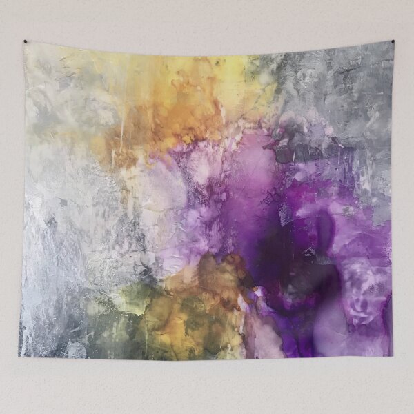 Item preview, purple and yellow designed and sold by therawcanvas.