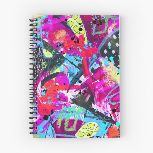Item preview, Digitally manipulated purple, pink and blue mixed media painting  designed and sold by Lanie K Art.
