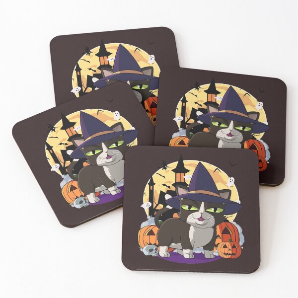 Item preview, Halloween Cat Pumpkin Witch designed and sold by Nosek1ng.
