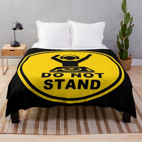 Item preview, Do Not Stand DJ Sign designed and sold by MrTeeTime.