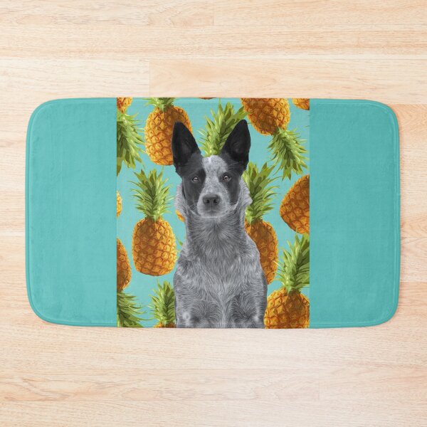 Item preview, Heeler dog with Pineapples designed and sold by JuniperMT.