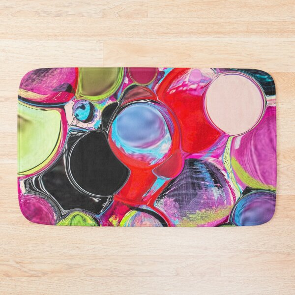 Item preview, Digitally manipulated multicolored liquified abstract mixed media painting designed and sold by Lanie K Art.