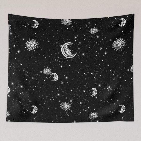 Item preview, Stars, Moon and Sun designed and sold by Gravityx9.