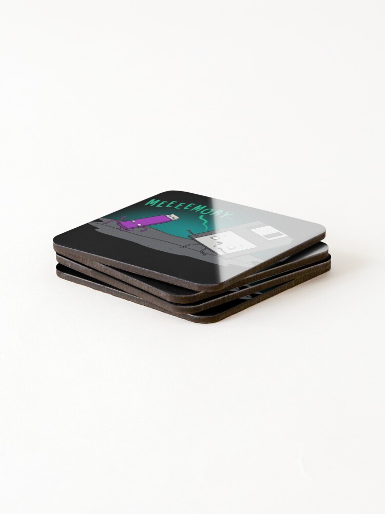 Thumbnail 4 of 5, Coasters (Set of 4), Memory ..! designed and sold by Raffiti.