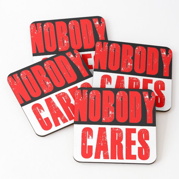 Item preview, Nobody Cares designed and sold by SerpentSkyArts.
