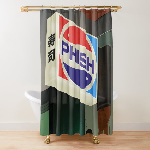 PHISH Sign Shower Curtain