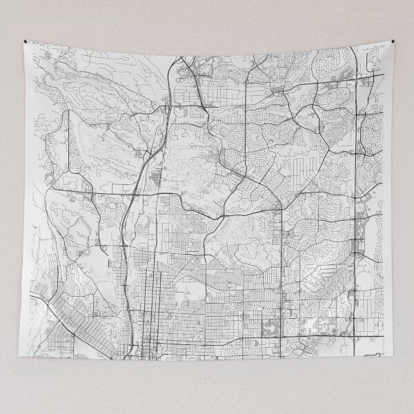 Item preview, Colorado Springs Map designed and sold by Kara515.