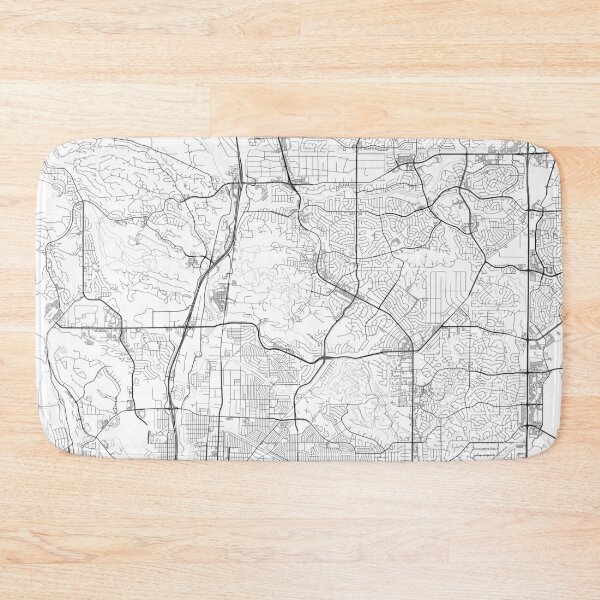 Item preview, Colorado Springs Map designed and sold by Kara515.