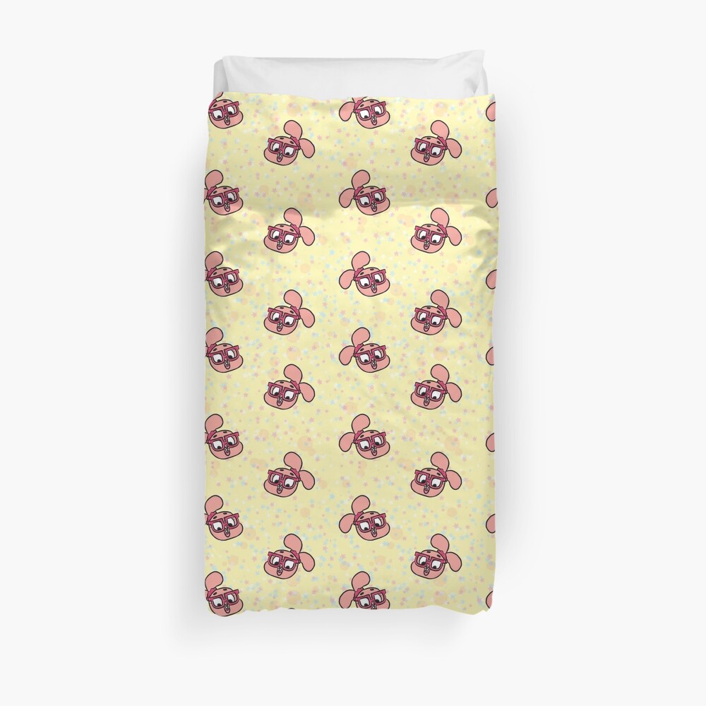 Anais Watterson Pattern - The Amazing World of Gumball Duvet Cover