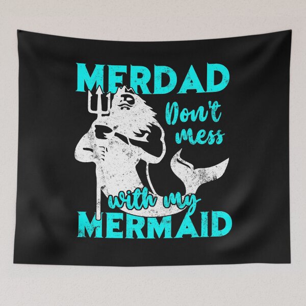 Item preview, Protective Mermaid Daddy Security Underwater Party Merdad designed and sold by findgreatshirts.