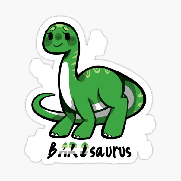 bAROsaurus Sticker