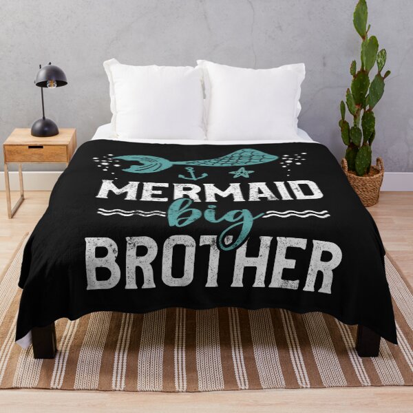 Item preview, Brother of The Birthday Mermaid Brother Merman Aquatic Party designed and sold by findgreatshirts.