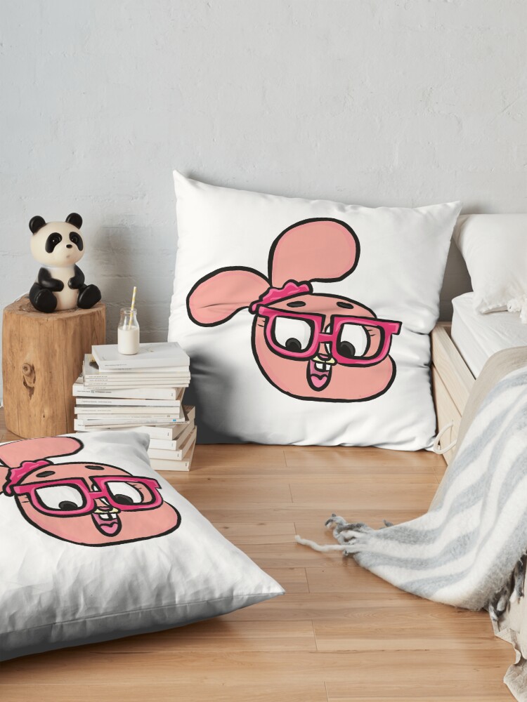 Alternate view of Nerdy Anais Watterson - The Amazing World of Gumball Floor Pillow