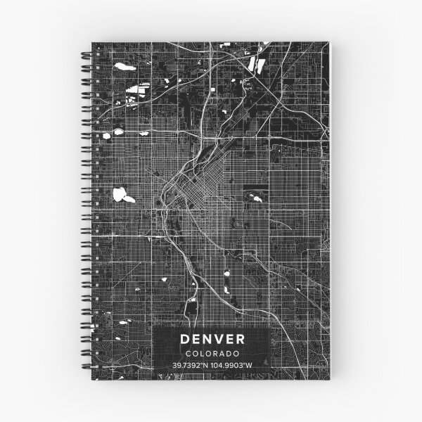 Item preview, Denver Map  designed and sold by Kara515.
