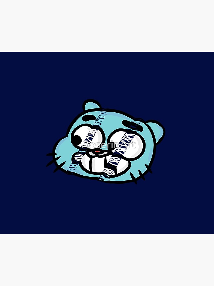 Hang Tight Gumball Watterson by RoserinArt
