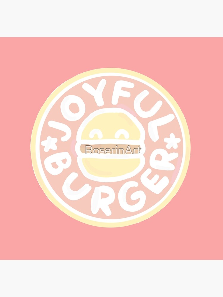 Pastel Joyful Burger Doodle - The Amazing World of Gumball by RoserinArt