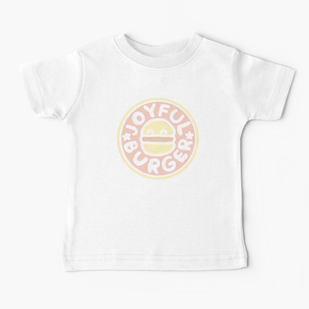 Pastel Joyful Burger Doodle - The Amazing World of Gumball Baby T-Shirt