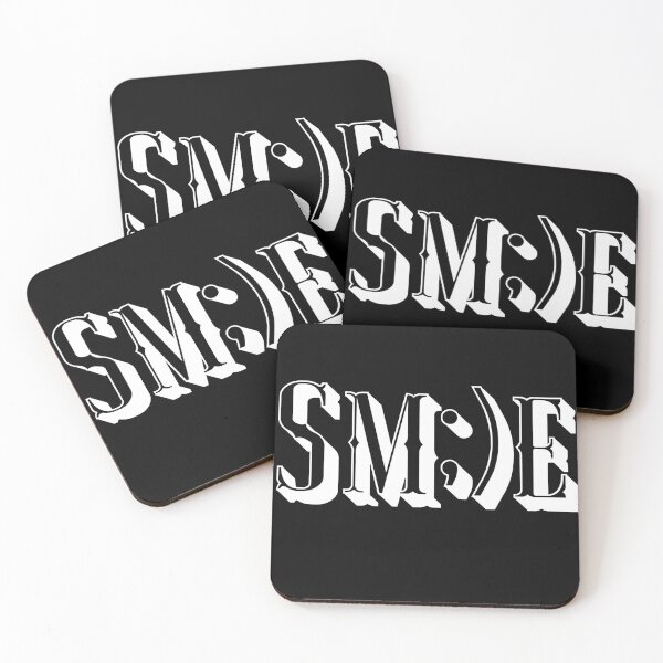 Item preview, Cita motivacional, inspiradora y positiva: arte tipográfico con texto de sonrisa de Word Fandom - wordfandom designed and sold by Kerry Pritchard.