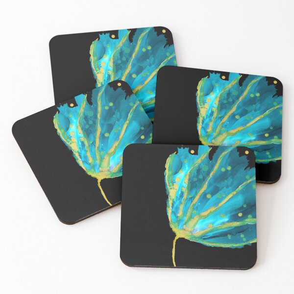 Item preview, Turquoise Speckled Bloom designed and sold by Eva Zang.