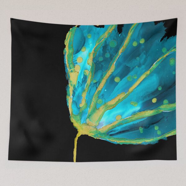 Item preview, Turquoise Speckled Bloom designed and sold by Eva Zang.