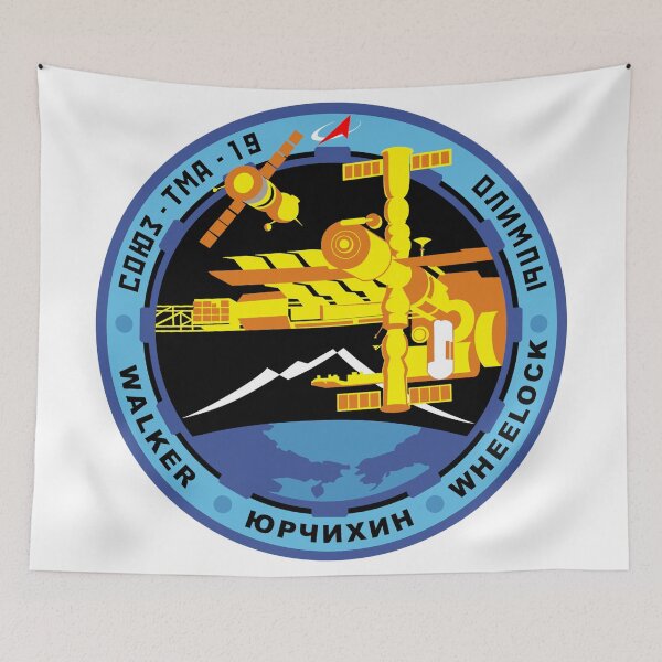 Item preview, Soyuz TMA-19 Mission Patch designed and sold by awildanon.
