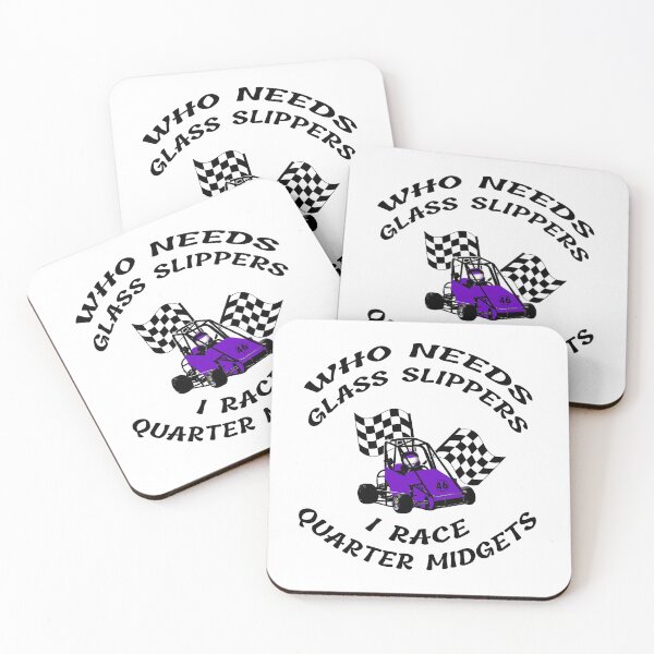 Item preview, Who Needs Glass Slippers Arched Purple Racing Gift Apparel Quarter Midgets Funny Gift Ideas designed and sold by GabiBlaze.