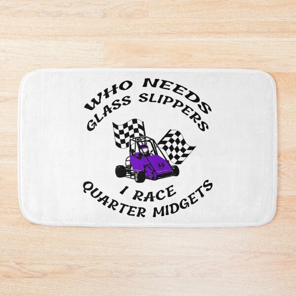 Item preview, Who Needs Glass Slippers Arched Purple Racing Gift Apparel Quarter Midgets Funny Gift Ideas designed and sold by GabiBlaze.