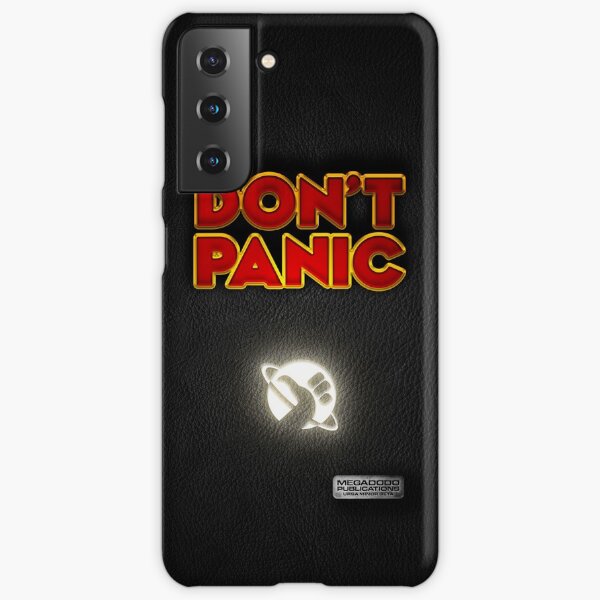 Don't Panic- HHGG Samsung Galaxy Phone Case for Sale by doomBotKV