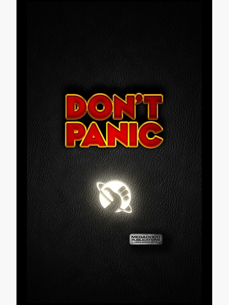 Don't Panic- HHGG Samsung Galaxy Phone Case for Sale by doomBotKV