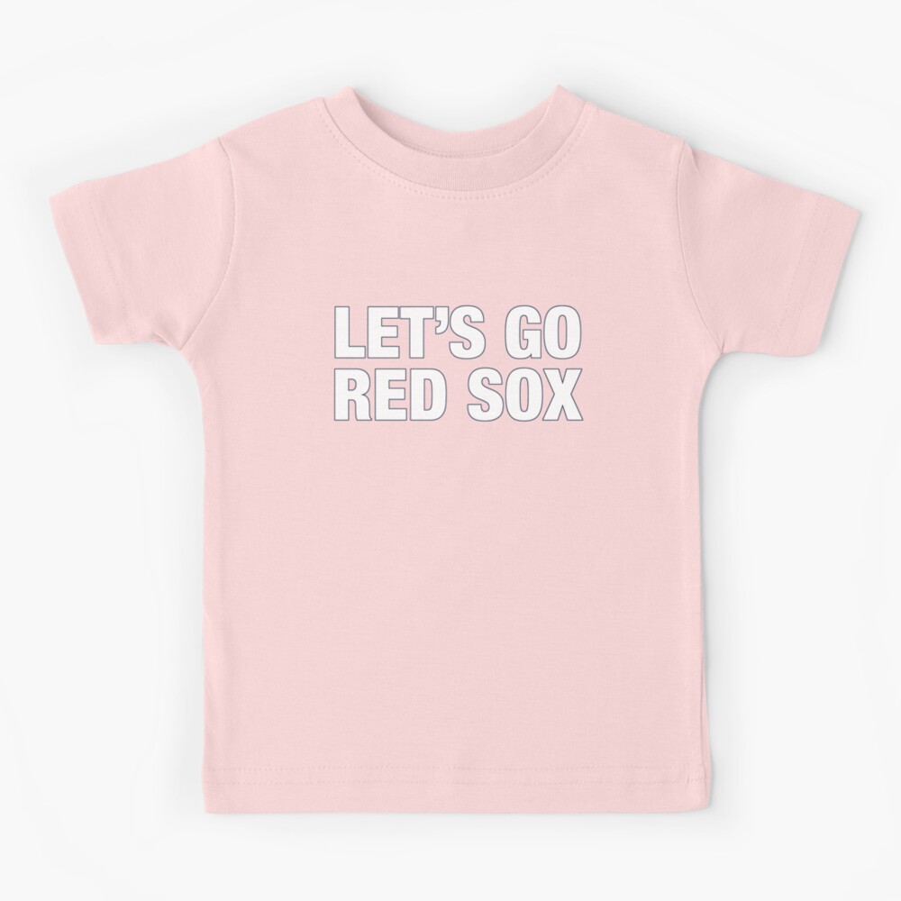 Lets Go Redsox Kids T-Shirt for Sale by corbrand