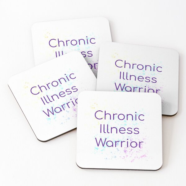 Item preview, Chronic Illness Warrior (Rainbow Splatter Design) designed and sold by KelseyLovelle.