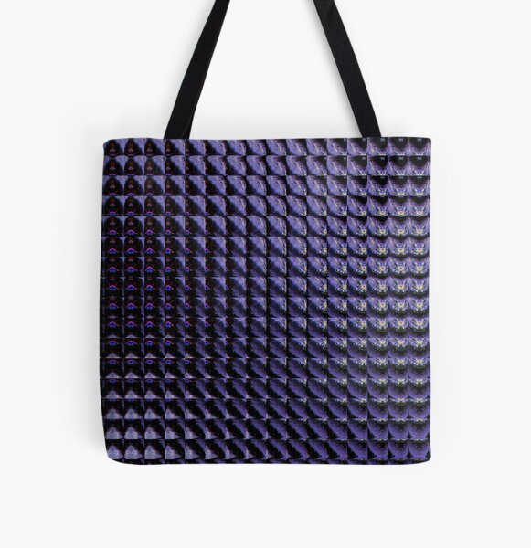 Deep Purple All Over Print Tote Bag