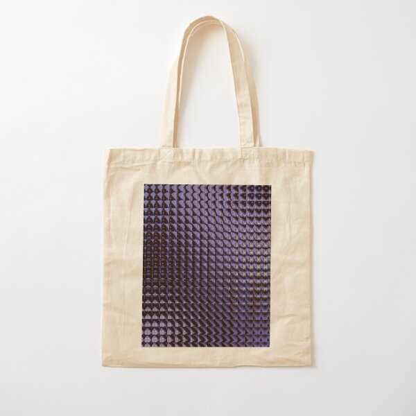 Deep Purple Cotton Tote Bag
