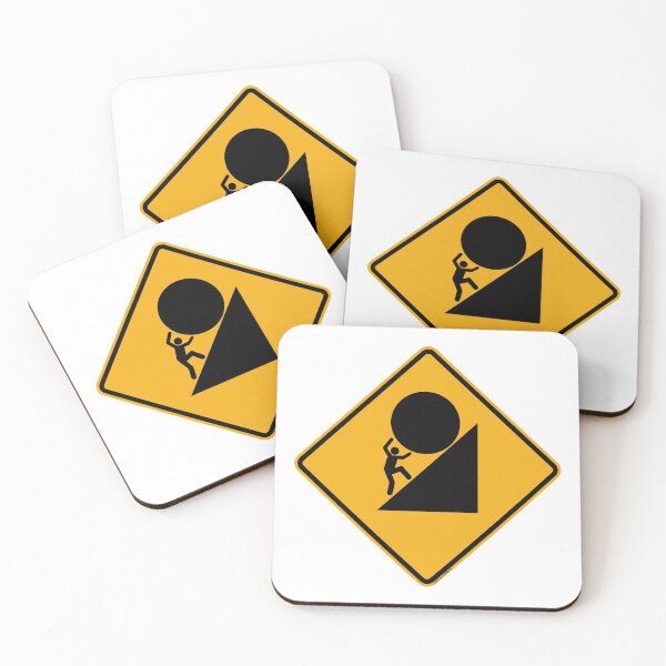 Item preview, Men At Work Sysiphus Universal Symbol for Futility bu CH3Media designed and sold by CH3Media.