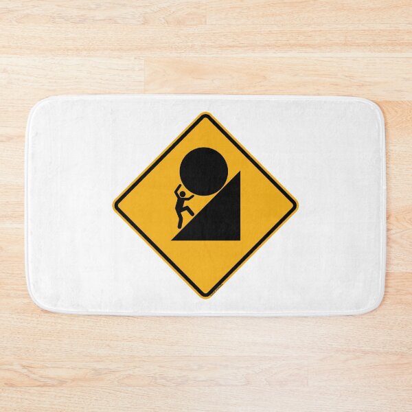 Item preview, Men At Work Sysiphus Universal Symbol for Futility bu CH3Media designed and sold by CH3Media.